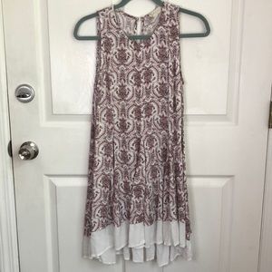 altar’d state sleeveless floral paisley like print dress size Medium Cottage